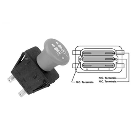Aftermarket PTO Switch for Hesston Woods 072262 Fits Bobcat 2188153 4172503 Grasshopper 1839 CLO70-0157